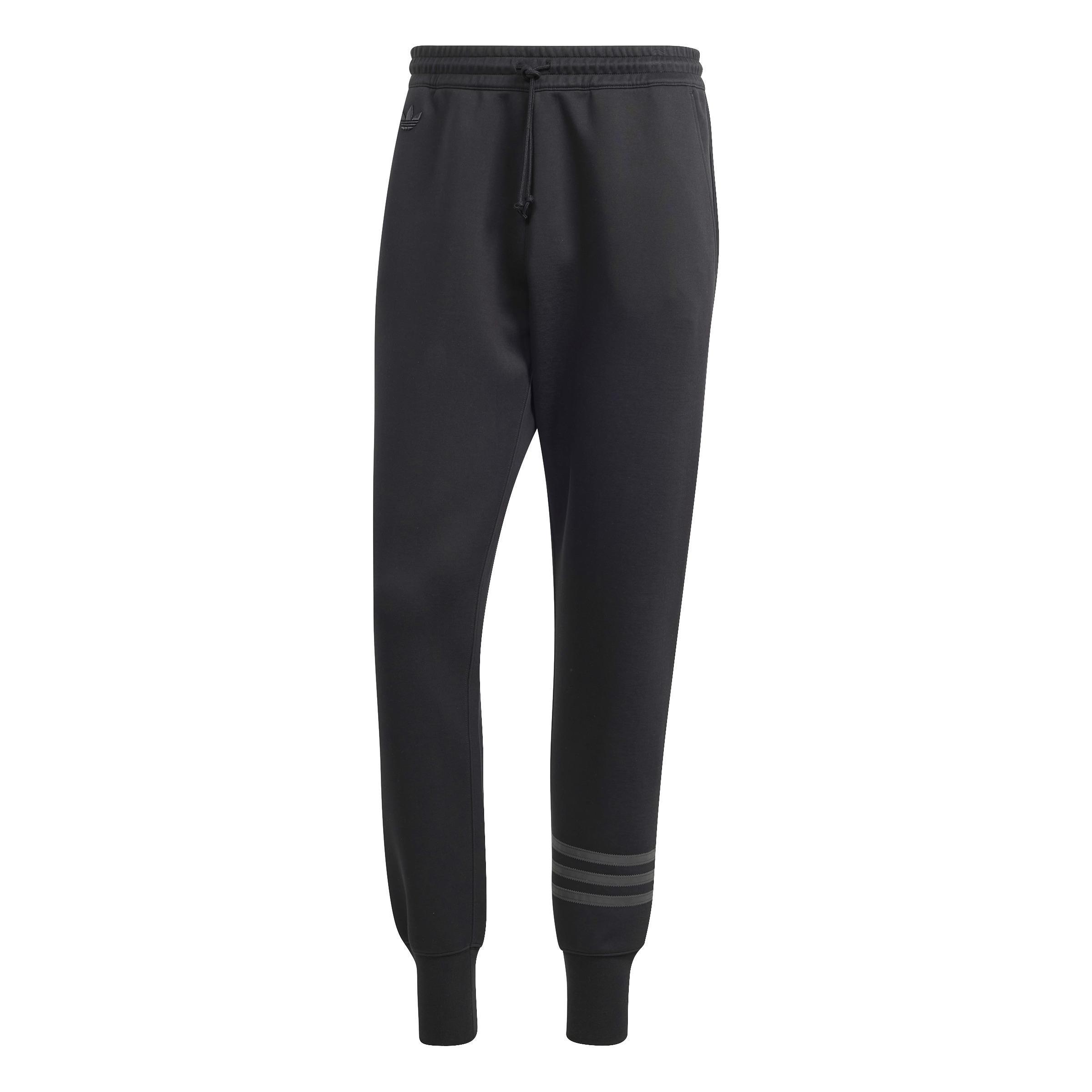 Street Neuclassics Cuffed Sweat Tracksuit Bottoms, Black, A901_ONE, large image number 1