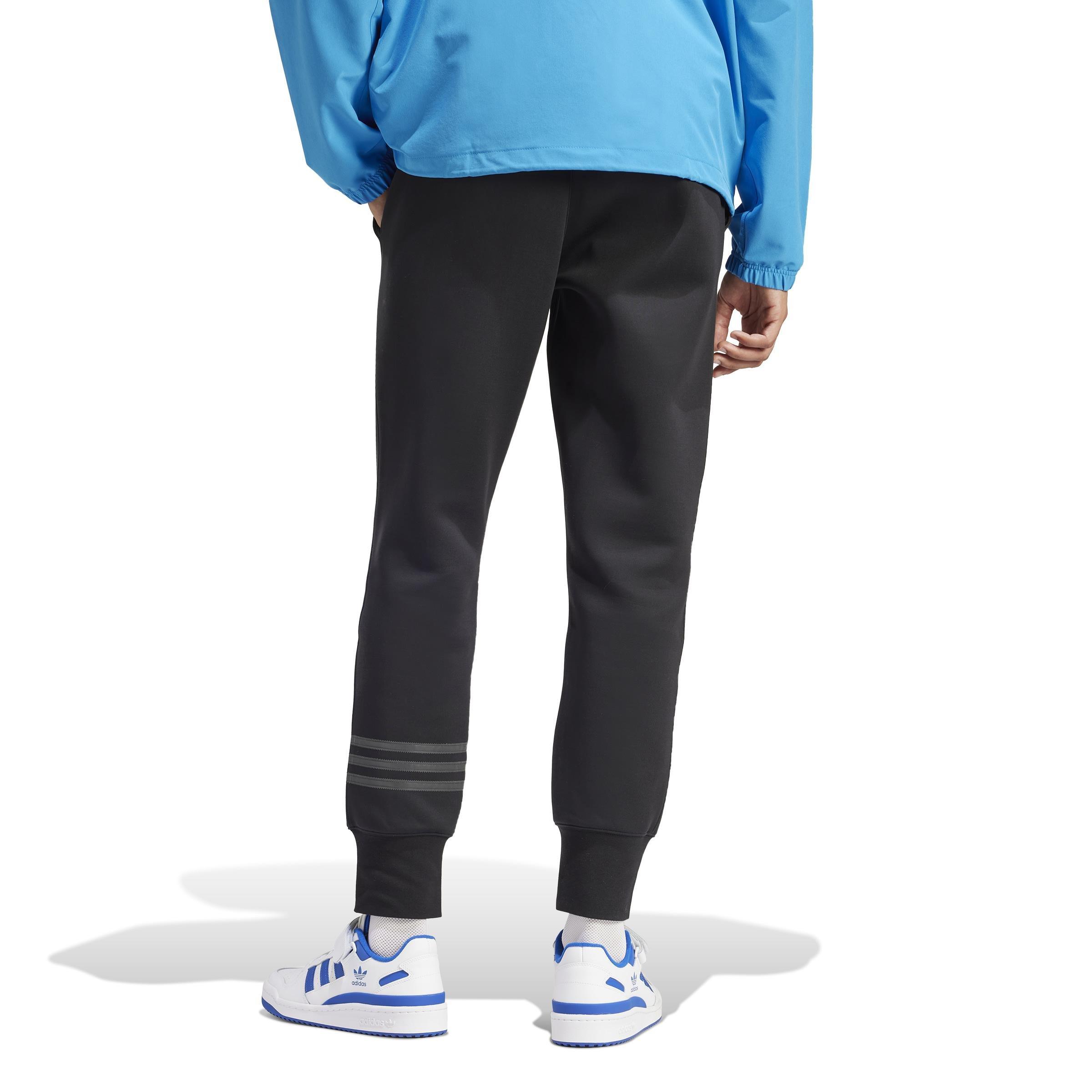 Street Neuclassics Cuffed Sweat Tracksuit Bottoms, Black, A901_ONE, large image number 2