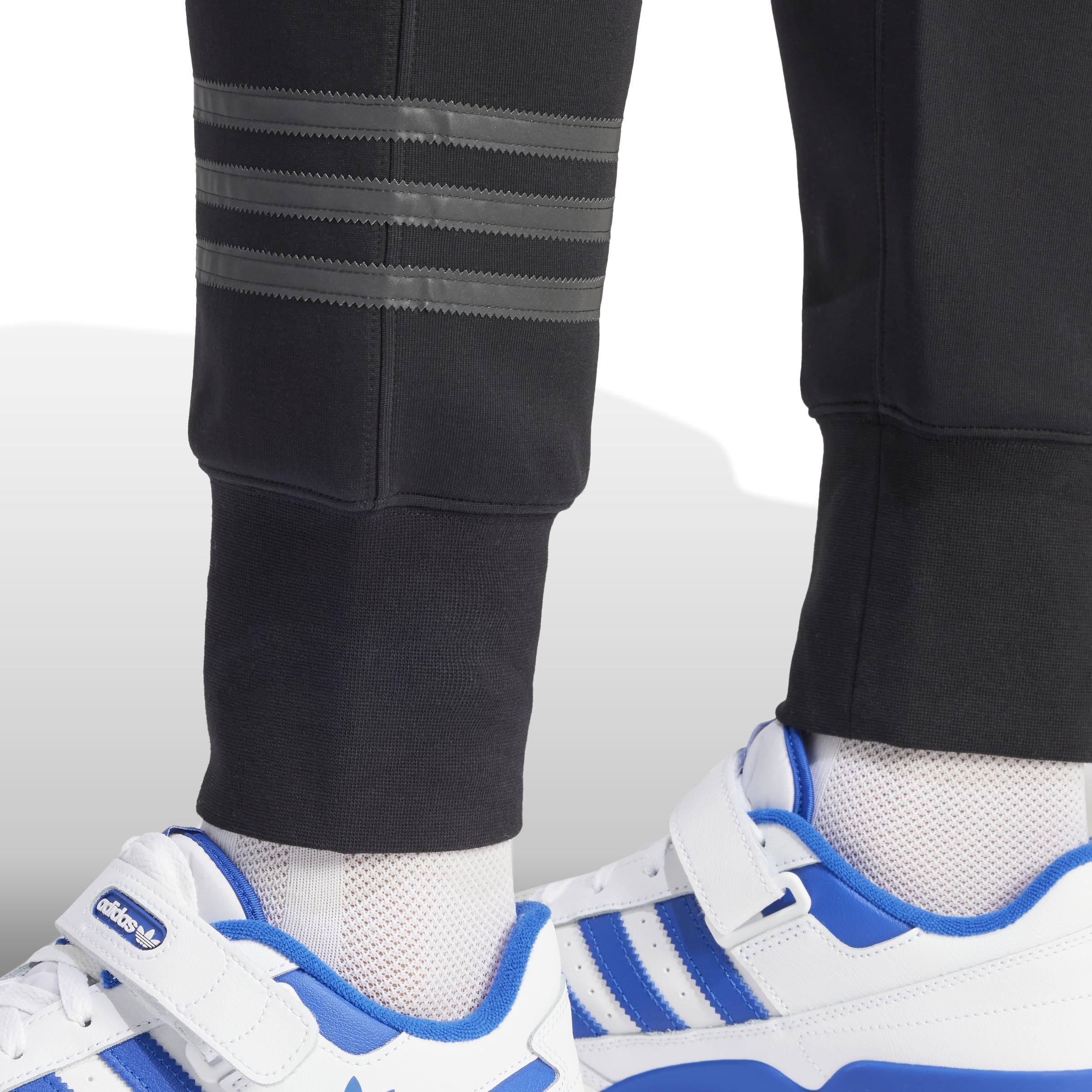 Street Neuclassics Cuffed Sweat Tracksuit Bottoms, Black, A901_ONE, large image number 4