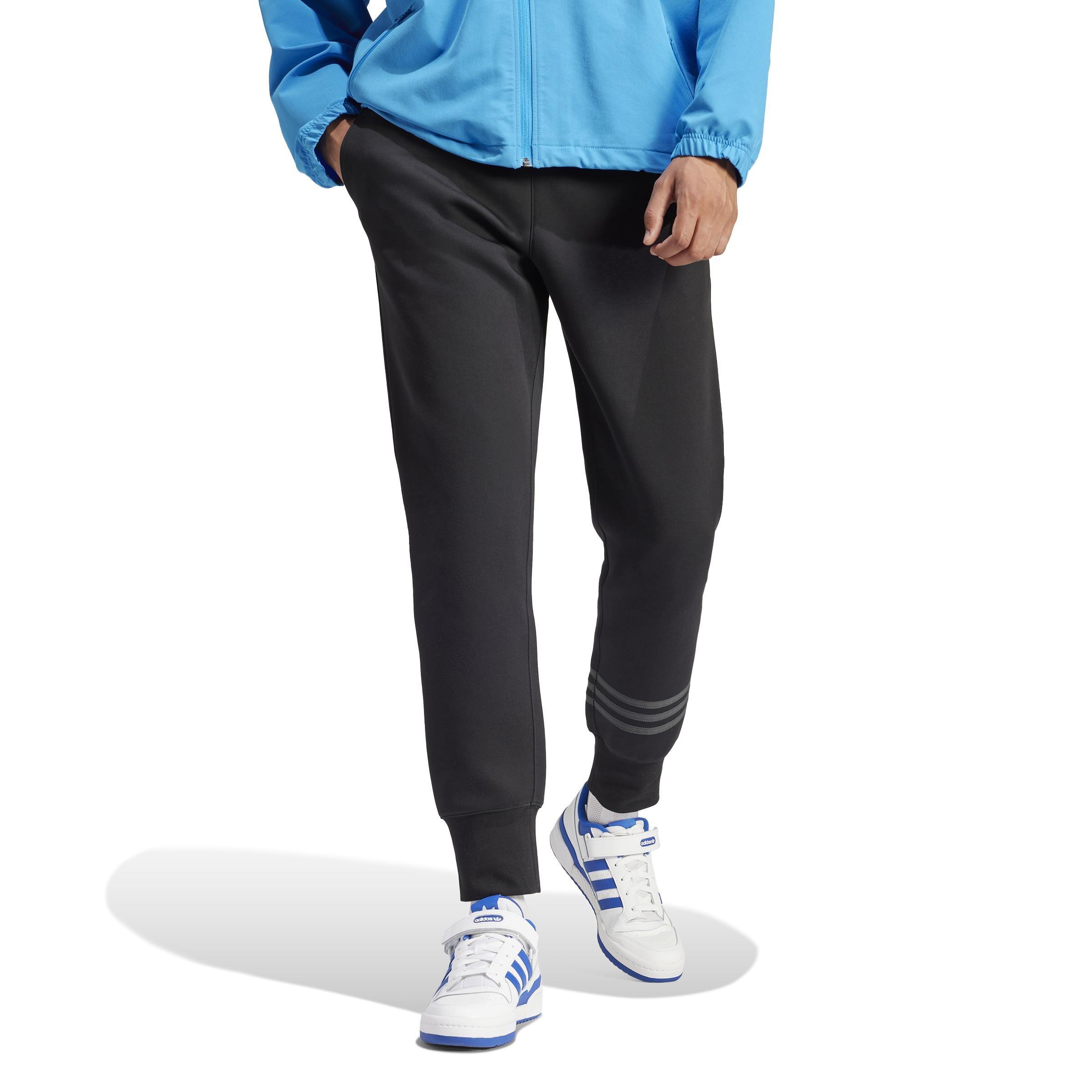 Street Neuclassics Cuffed Sweat Tracksuit Bottoms, Black, A901_ONE, large image number 6
