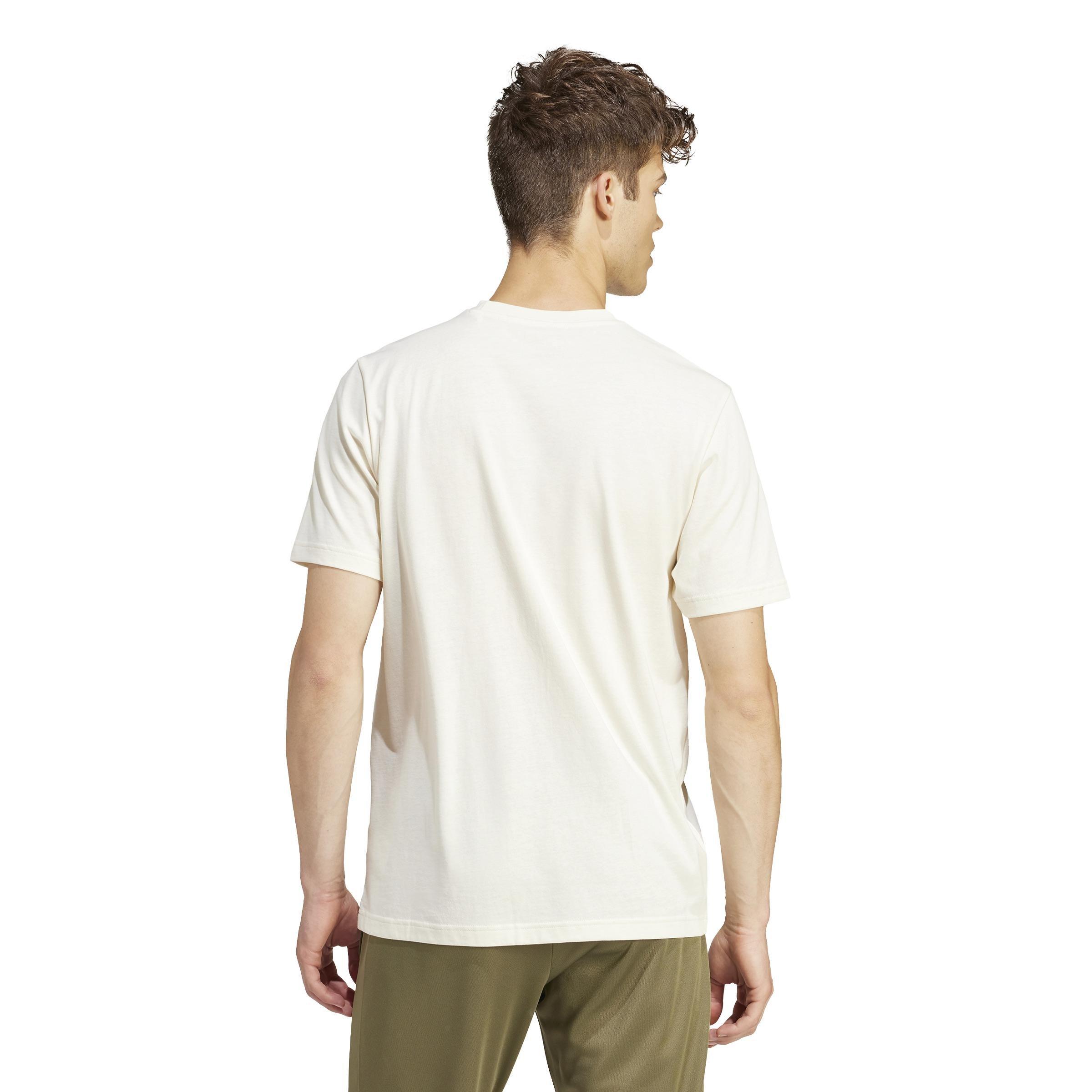 Growth Badge Graphic T-Shirt, White, , large image number 3
