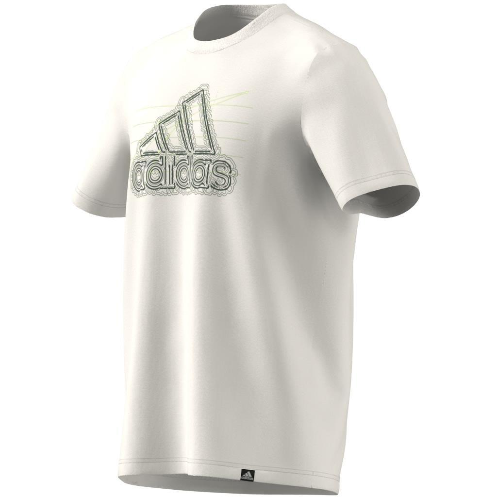 Growth Badge Graphic T-Shirt, White, , large image number 7
