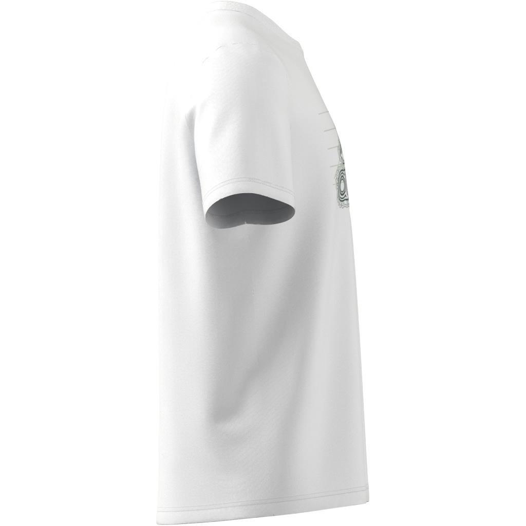 Growth Badge Graphic T-Shirt, White, , large image number 9
