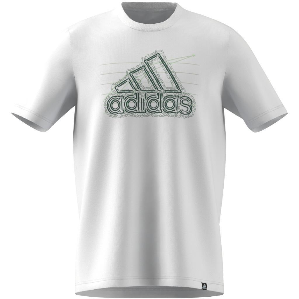 Growth Badge Graphic T-Shirt, White, , large image number 13