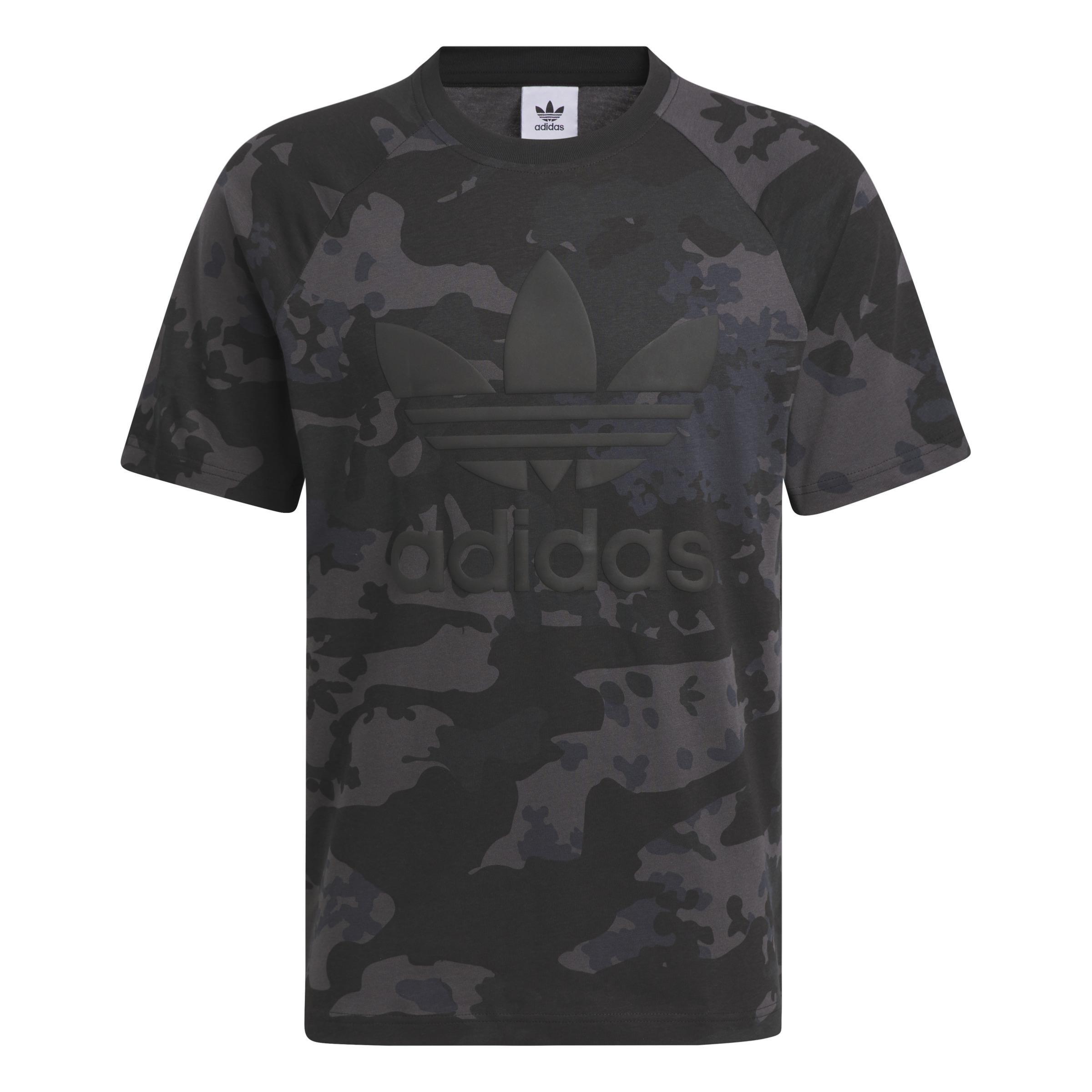 Camo Trefoil T-Shirt, Black, A901_ONE, large image number 0