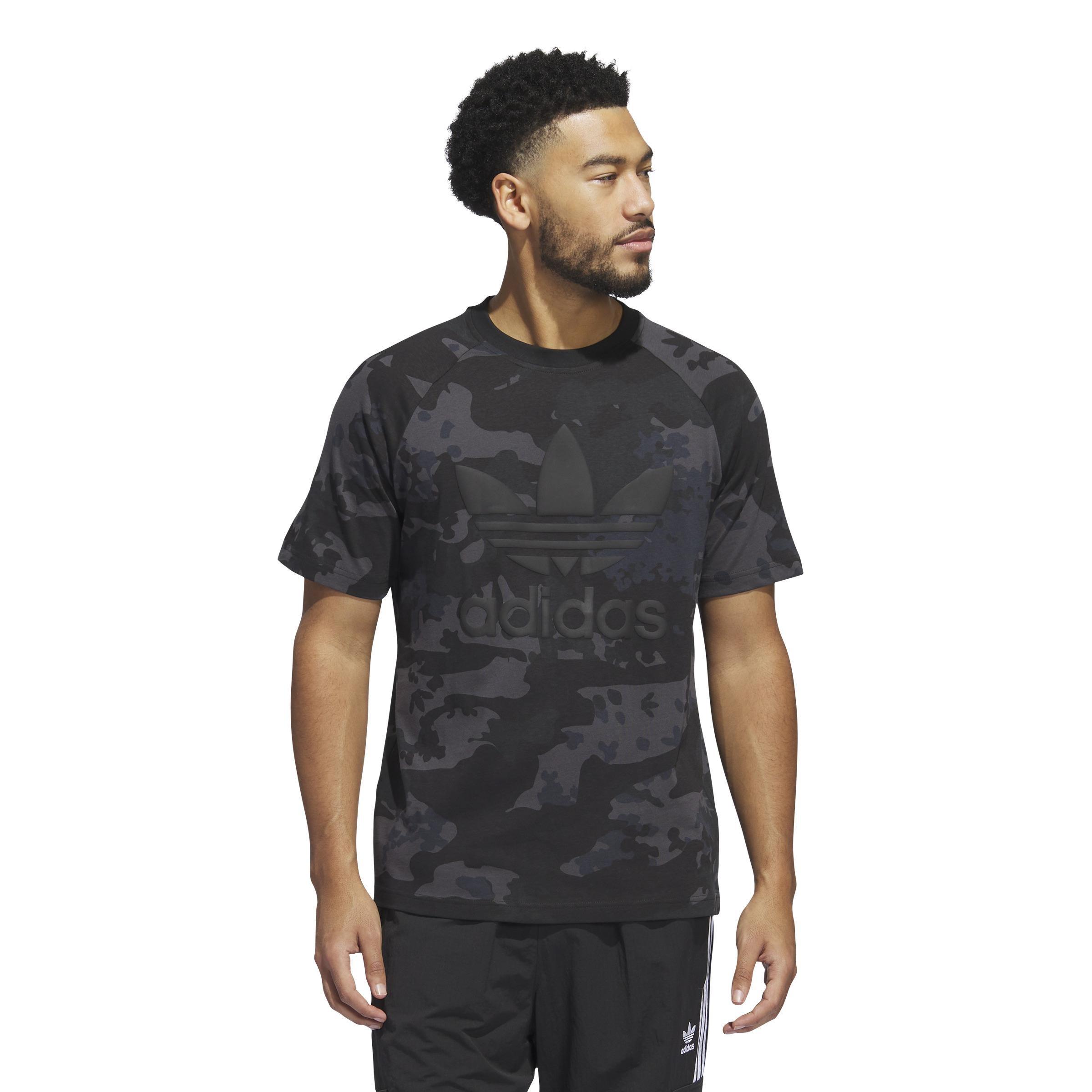 Camo Trefoil T-Shirt, Black, A901_ONE, large image number 9