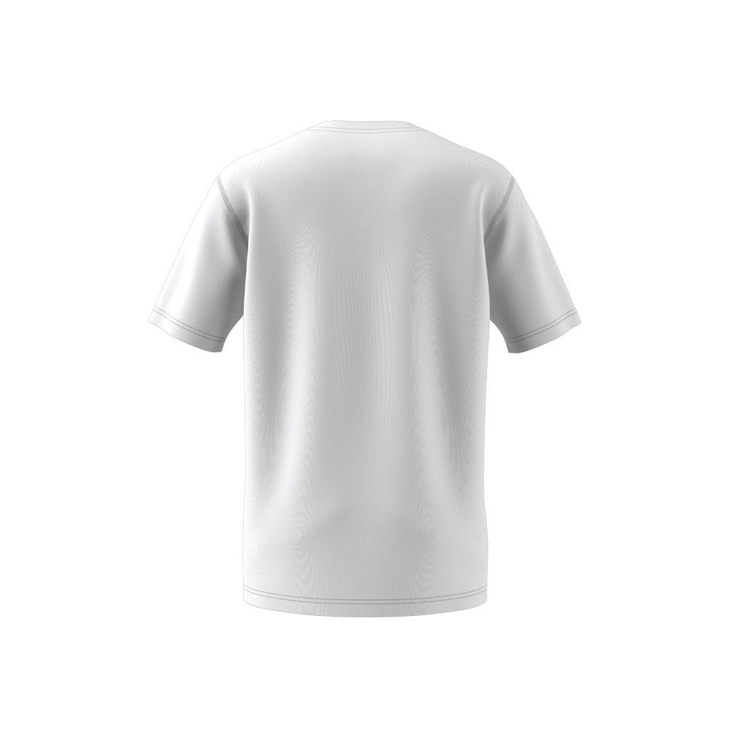 Camo White Trefoil T-Shirt, White, A901_ONE, large image number 7