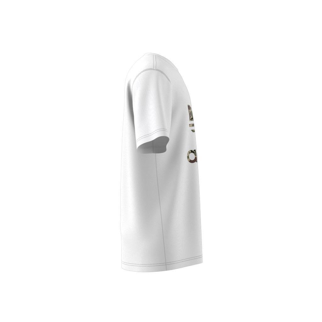 Camo White Trefoil T-Shirt, White, , large image number 11
