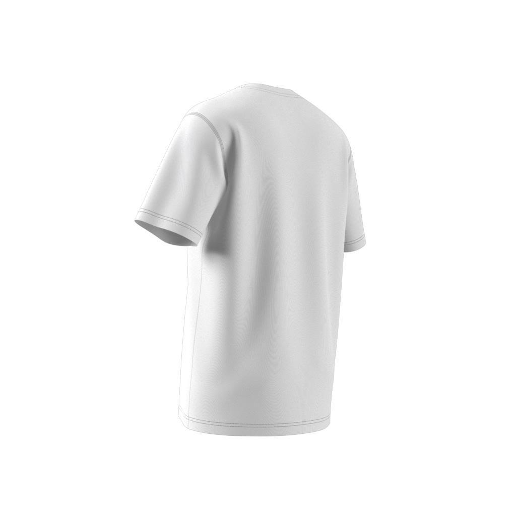 Camo White Trefoil T-Shirt, White, A901_ONE, large image number 13