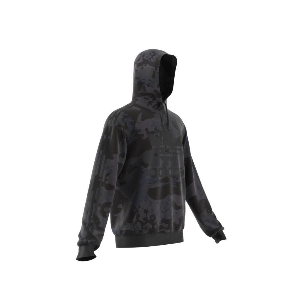 Camo Hoodie, Black, , large image number 1