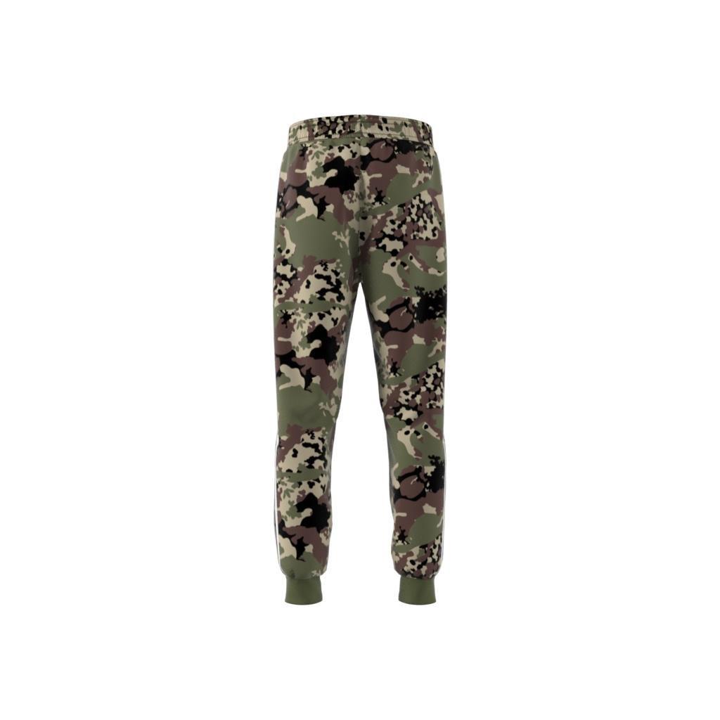 Unisex Kids Camo SST Tracksuit Bottoms, Green, , large image number 12