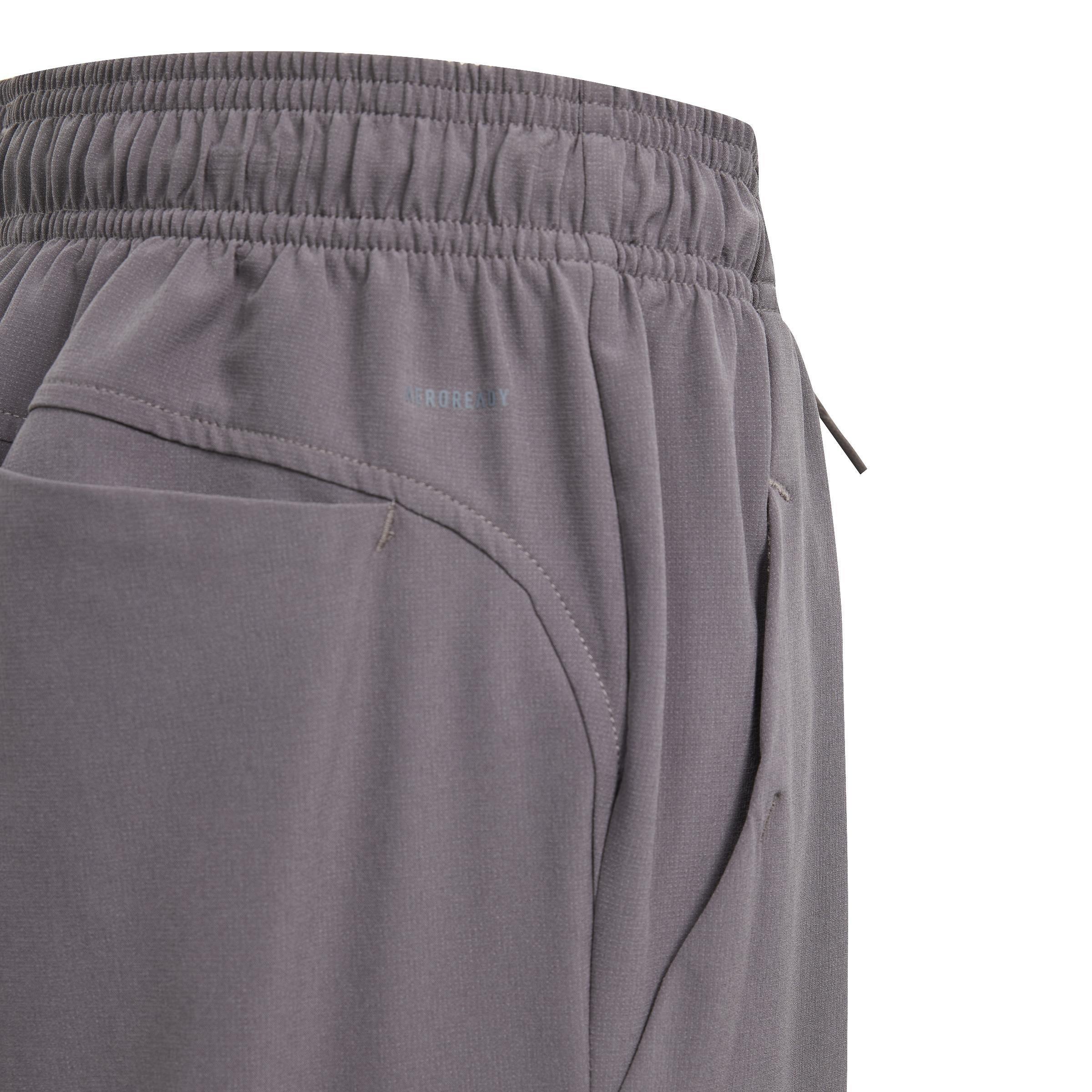 Unisex Kids City Escape Casual Cargo Tracksuit Bottoms, Brown, A901_ONE, large image number 5