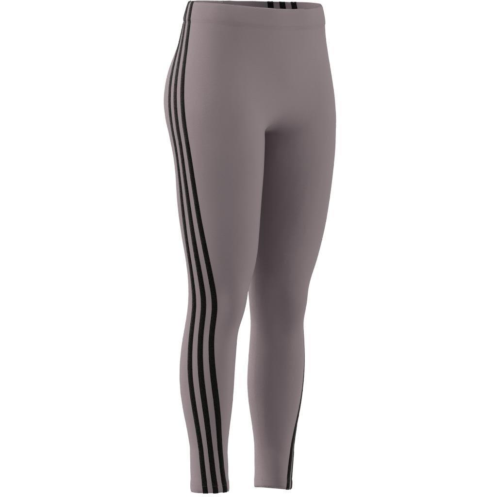 Future Icons 3-Stripes Leggings, Purple, A901_ONE, large image number 13