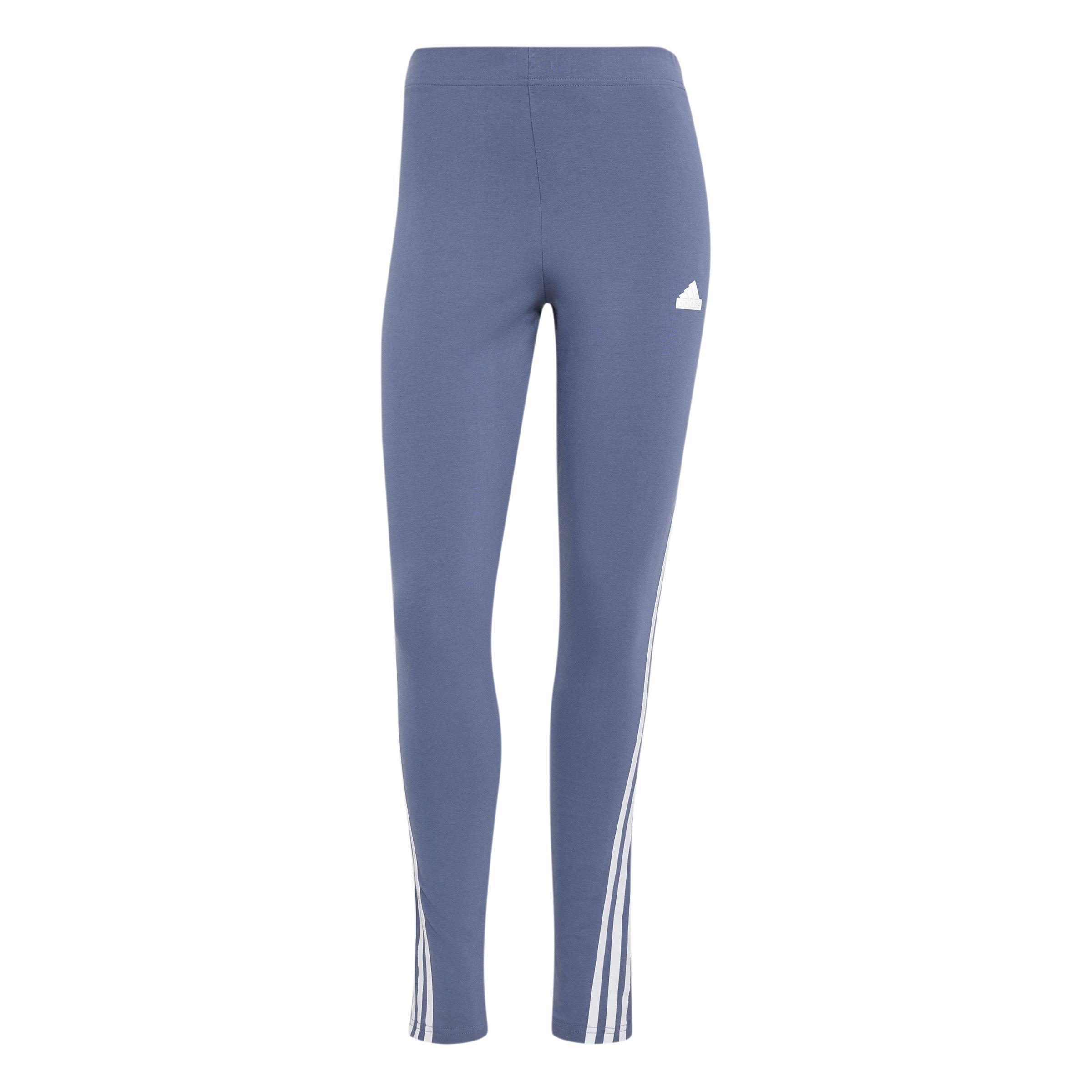Future Icons 3-Stripes Leggings, Blue, A901_ONE, large image number 1