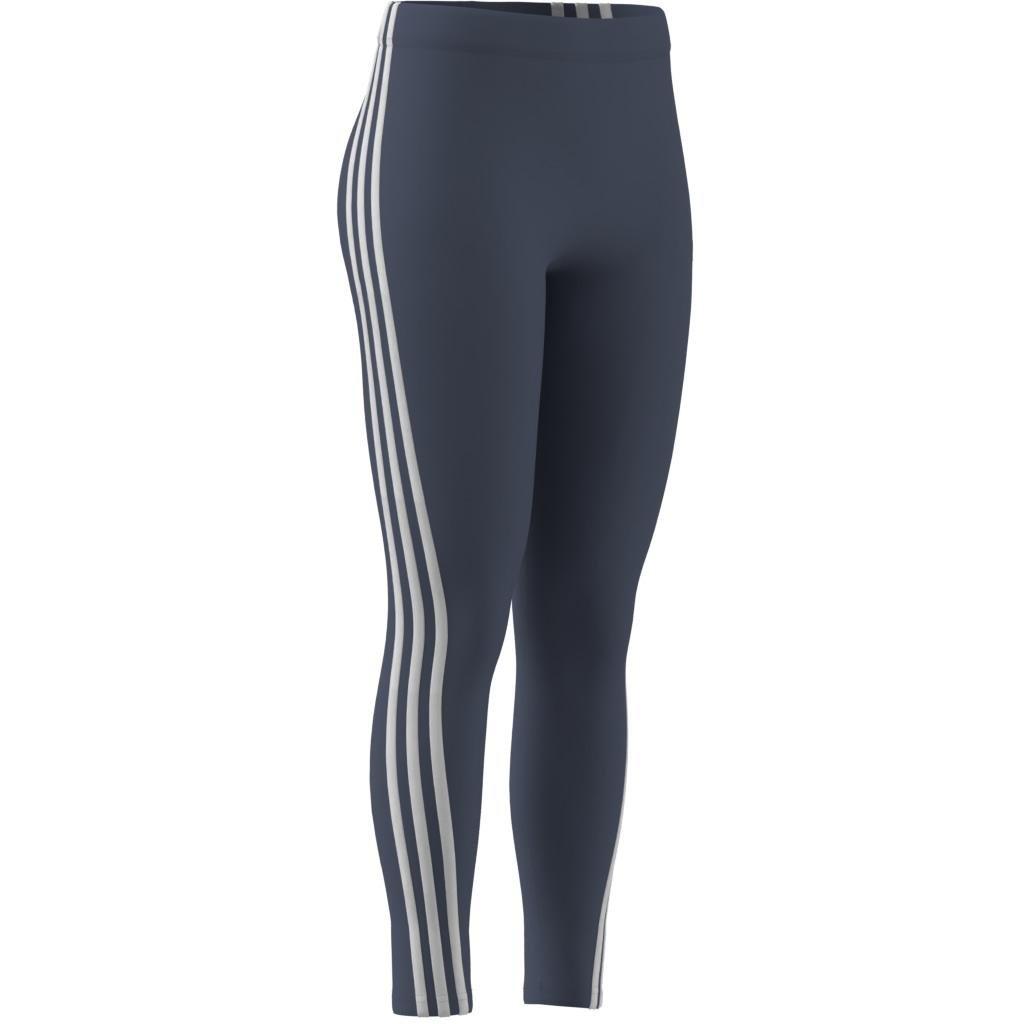 Future Icons 3-Stripes Leggings, Blue, A901_ONE, large image number 6