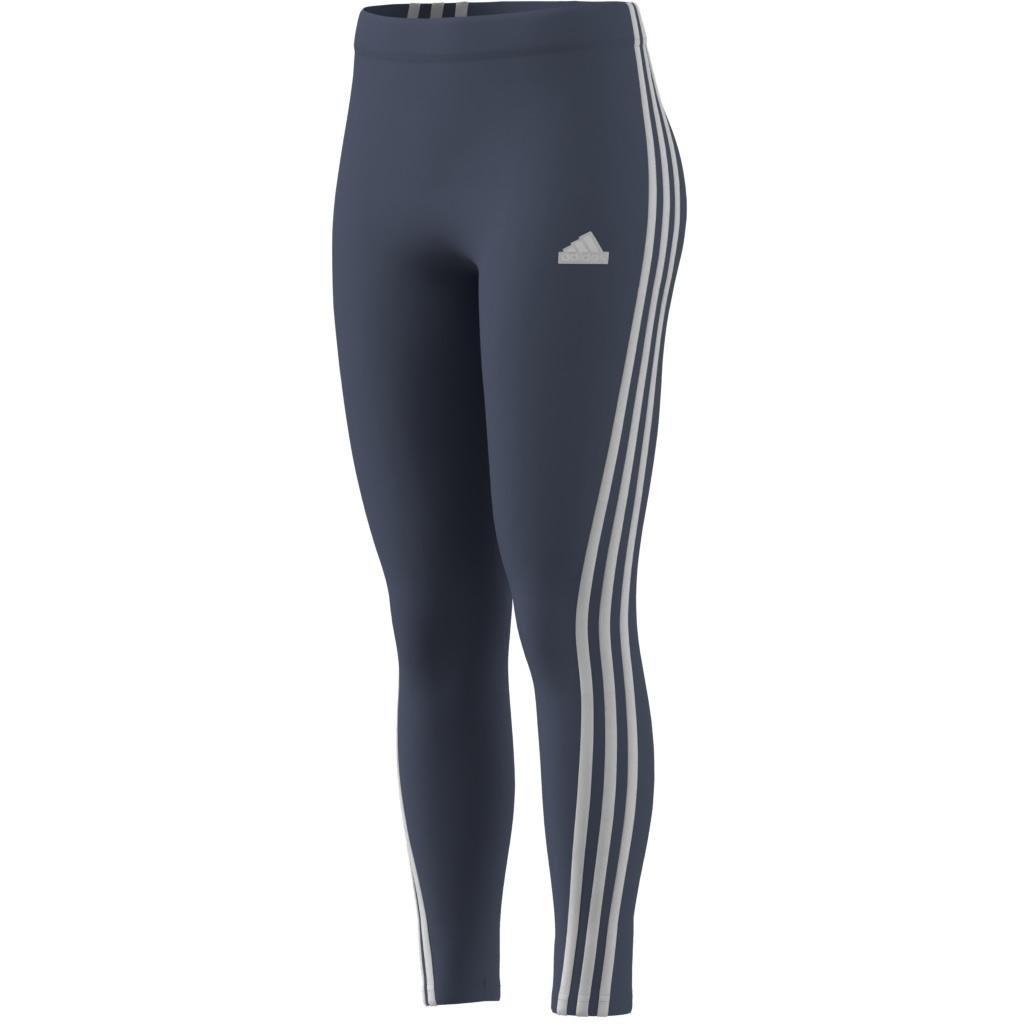 Future Icons 3-Stripes Leggings, Blue, A901_ONE, large image number 9