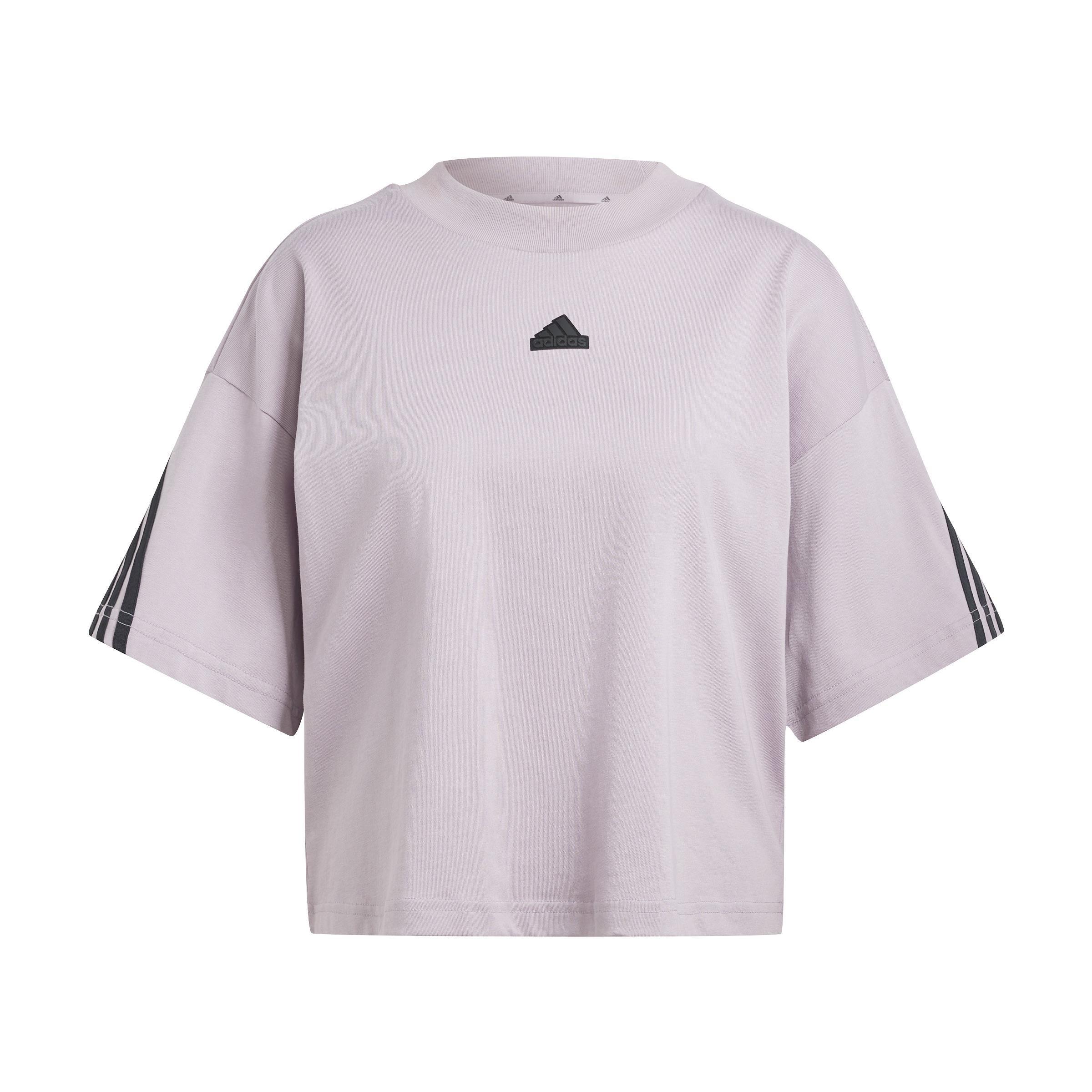 Future Icons 3-Stripes T-Shirt, Purple, A901_ONE, large image number 0