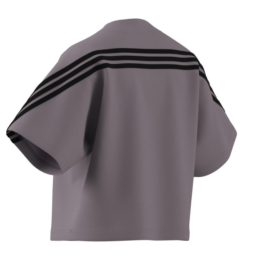 Future Icons 3-Stripes T-Shirt, Purple, A901_ONE, large image number 7