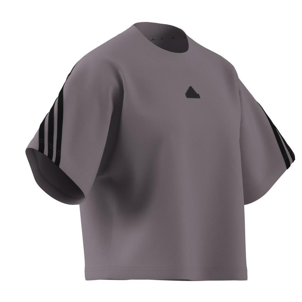 Future Icons 3-Stripes T-Shirt, Purple, A901_ONE, large image number 8