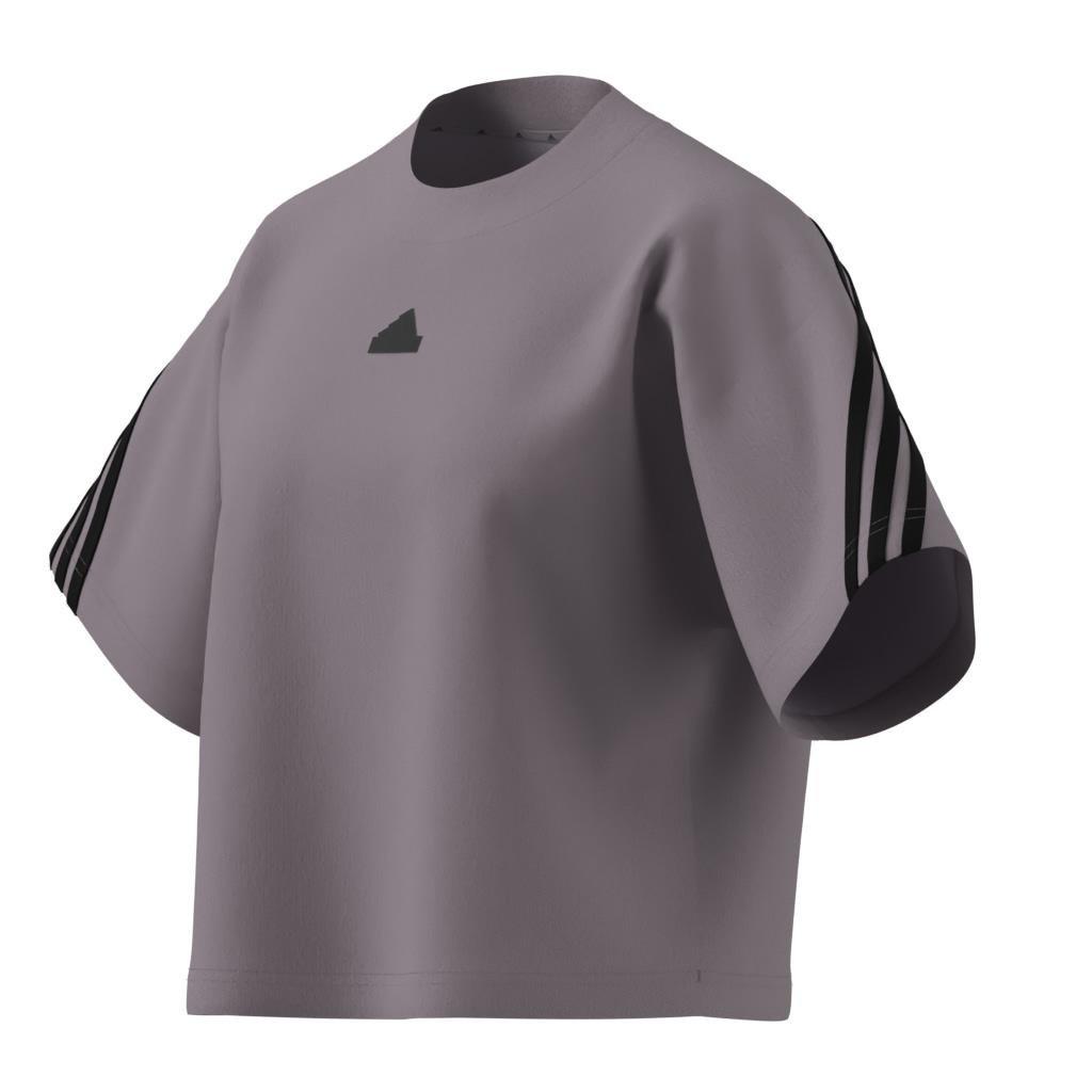 Future Icons 3-Stripes T-Shirt, Purple, A901_ONE, large image number 10