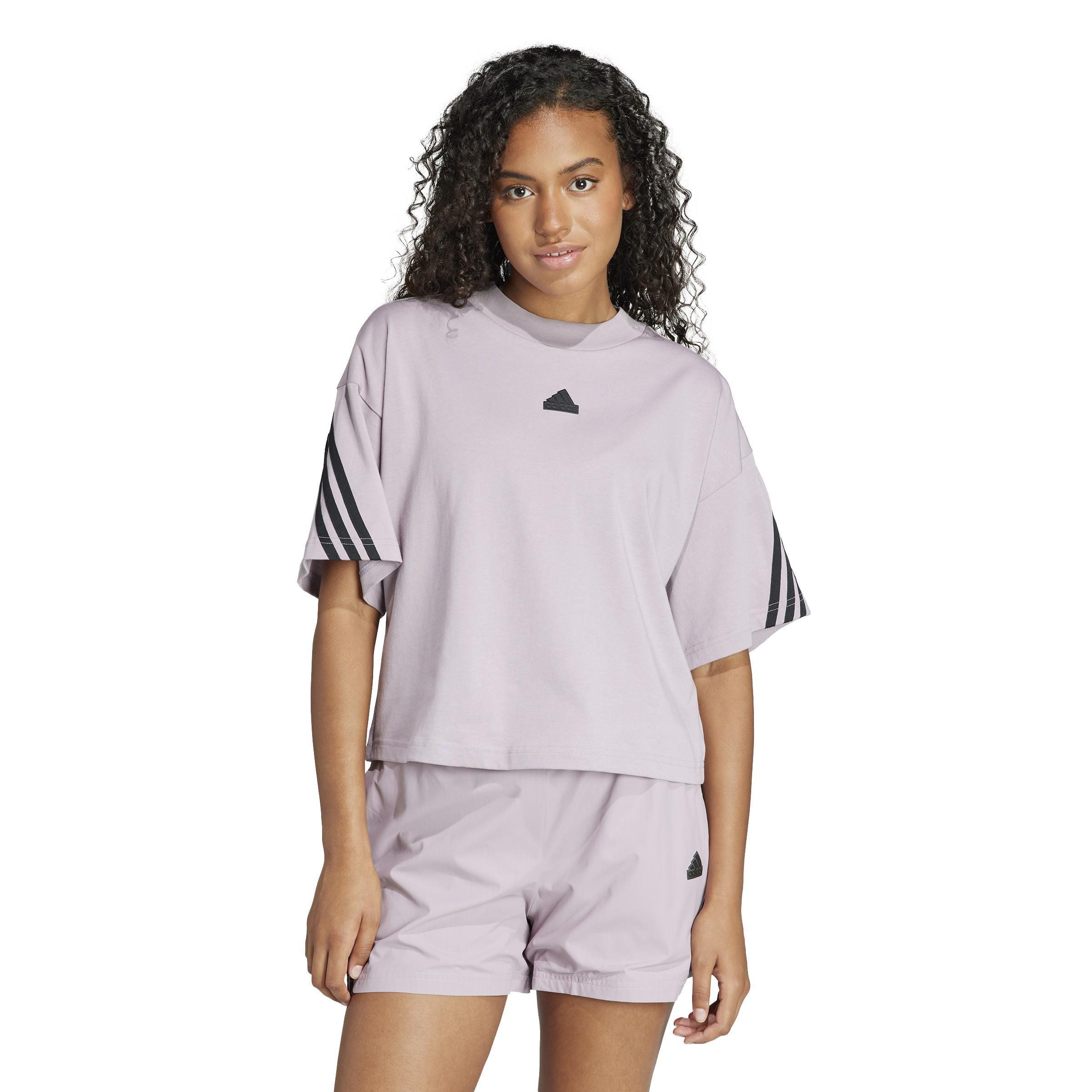 Future Icons 3-Stripes T-Shirt, Purple, A901_ONE, large image number 11