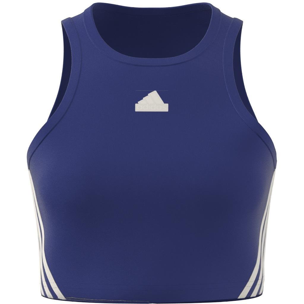 Future Icons 3-Stripes Tank Top, Blue, A901_ONE, large image number 5