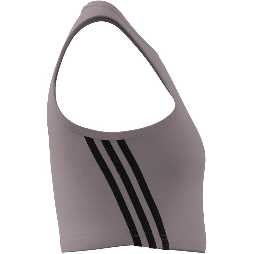 Future Icons 3-Stripes Tank Top, Purple, A901_ONE, large image number 3