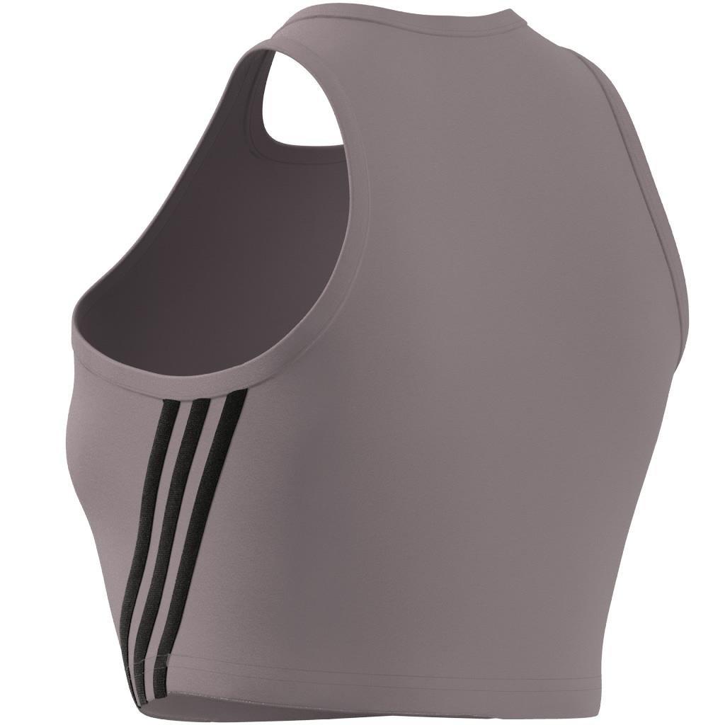 Future Icons 3-Stripes Tank Top, Purple, A901_ONE, large image number 8
