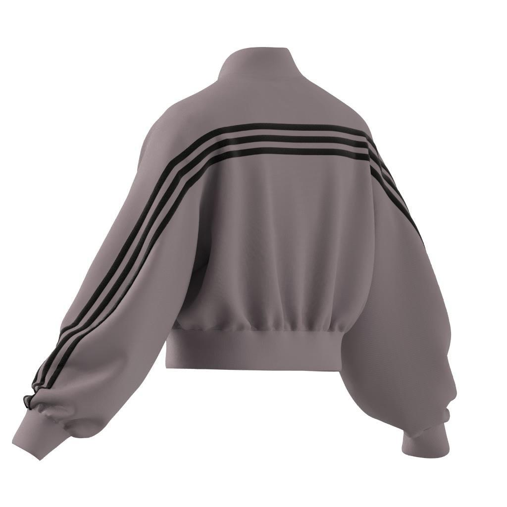 Future Icons 3-Stripes Bomber Jacke, Purple, A901_ONE, large image number 7