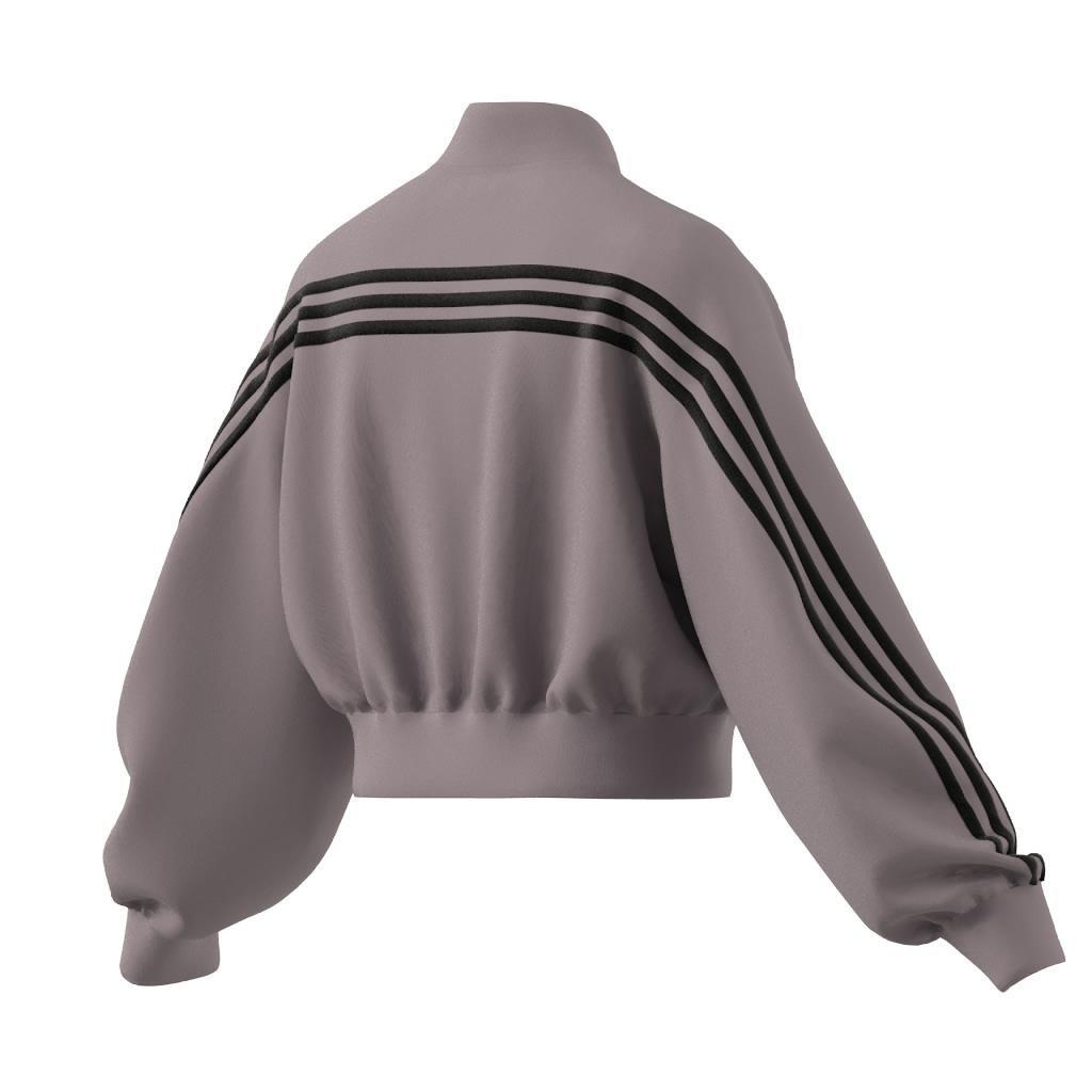 Future Icons 3-Stripes Bomber Jacke, Purple, A901_ONE, large image number 9