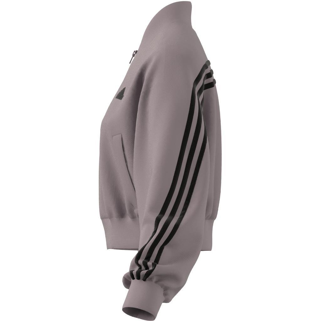 Future Icons 3-Stripes Bomber Jacke, Purple, A901_ONE, large image number 14
