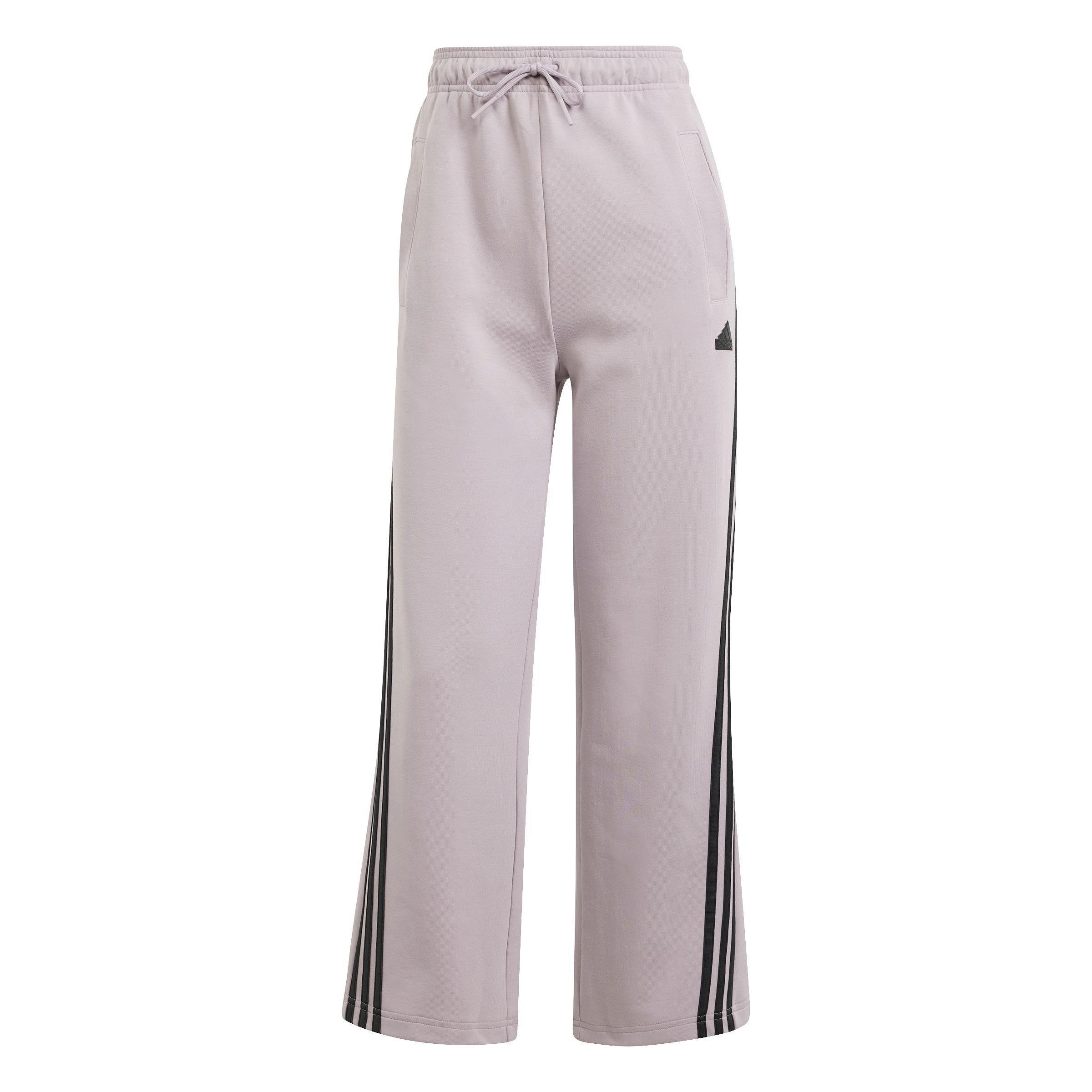 Future Icons 3-Stripes Open Hem Joggers, Purple, , large image number 0