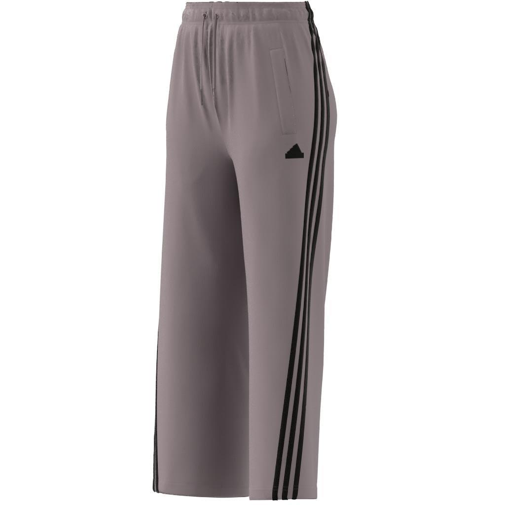 Future Icons 3-Stripes Open Hem Joggers, Purple, , large image number 2