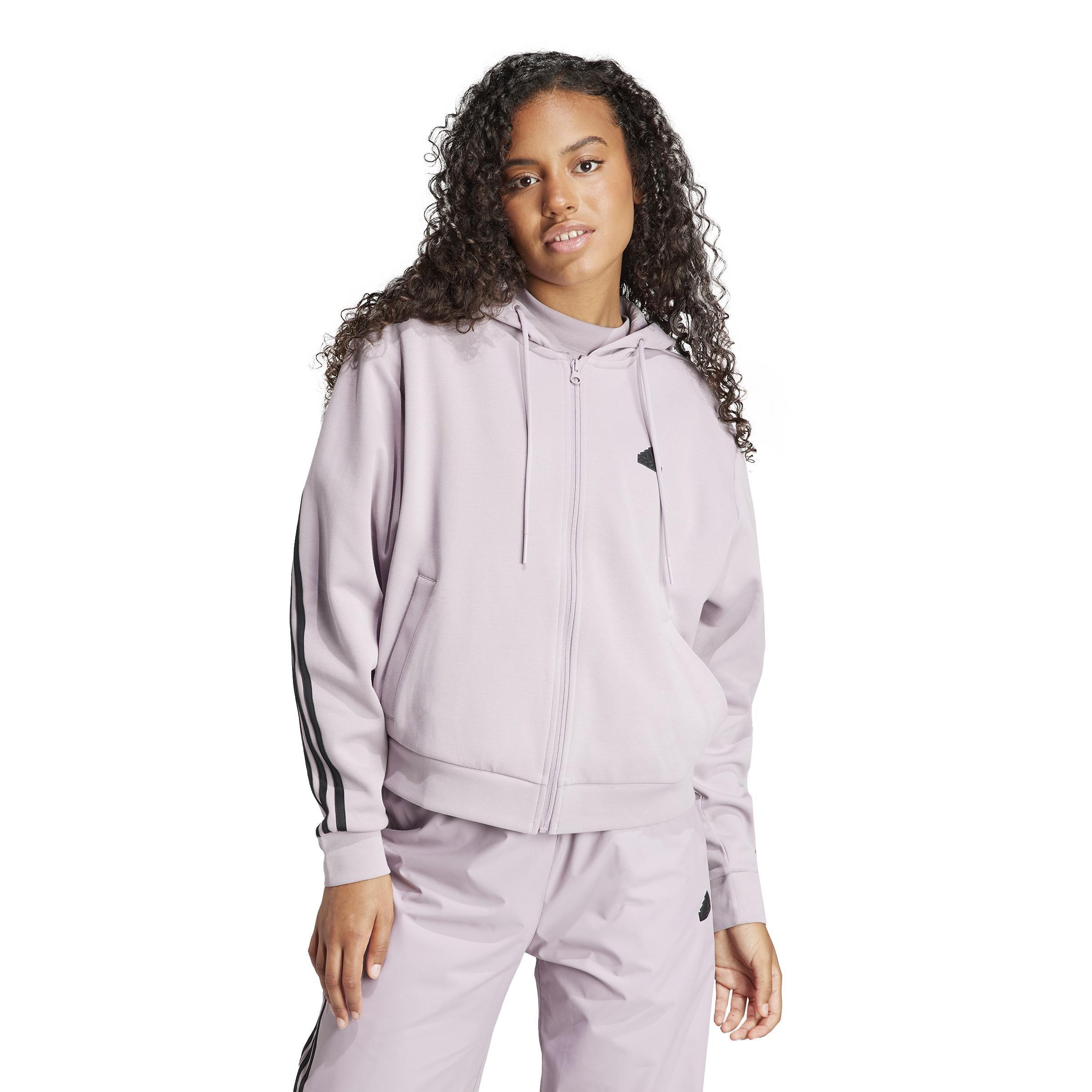 Future Icons 3-Stripes Full Zip Hoodie, Purple, , large image number 11