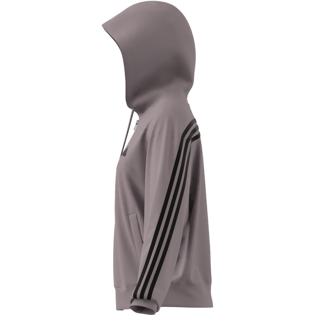 Future Icons 3-Stripes Full Zip Hoodie, Purple, , large image number 12