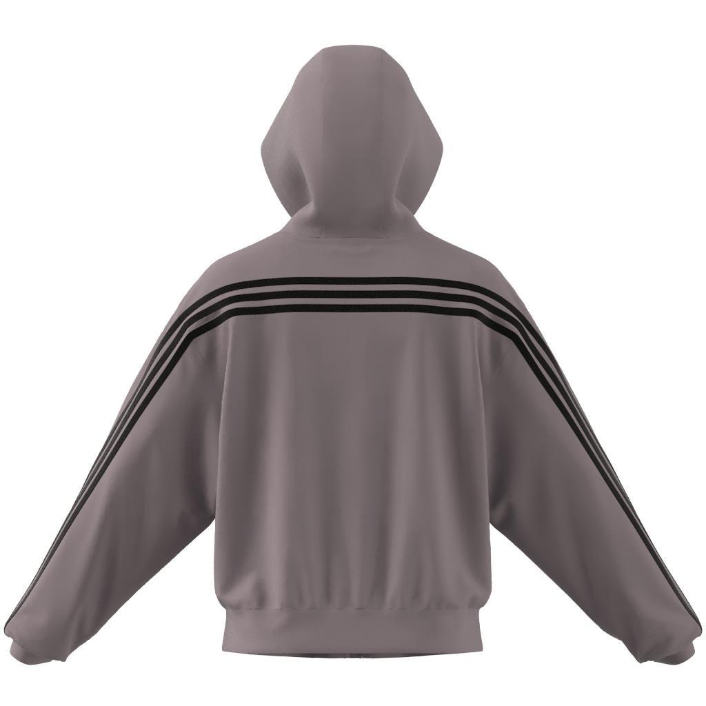 Future Icons 3-Stripes Full Zip Hoodie, Purple, , large image number 13