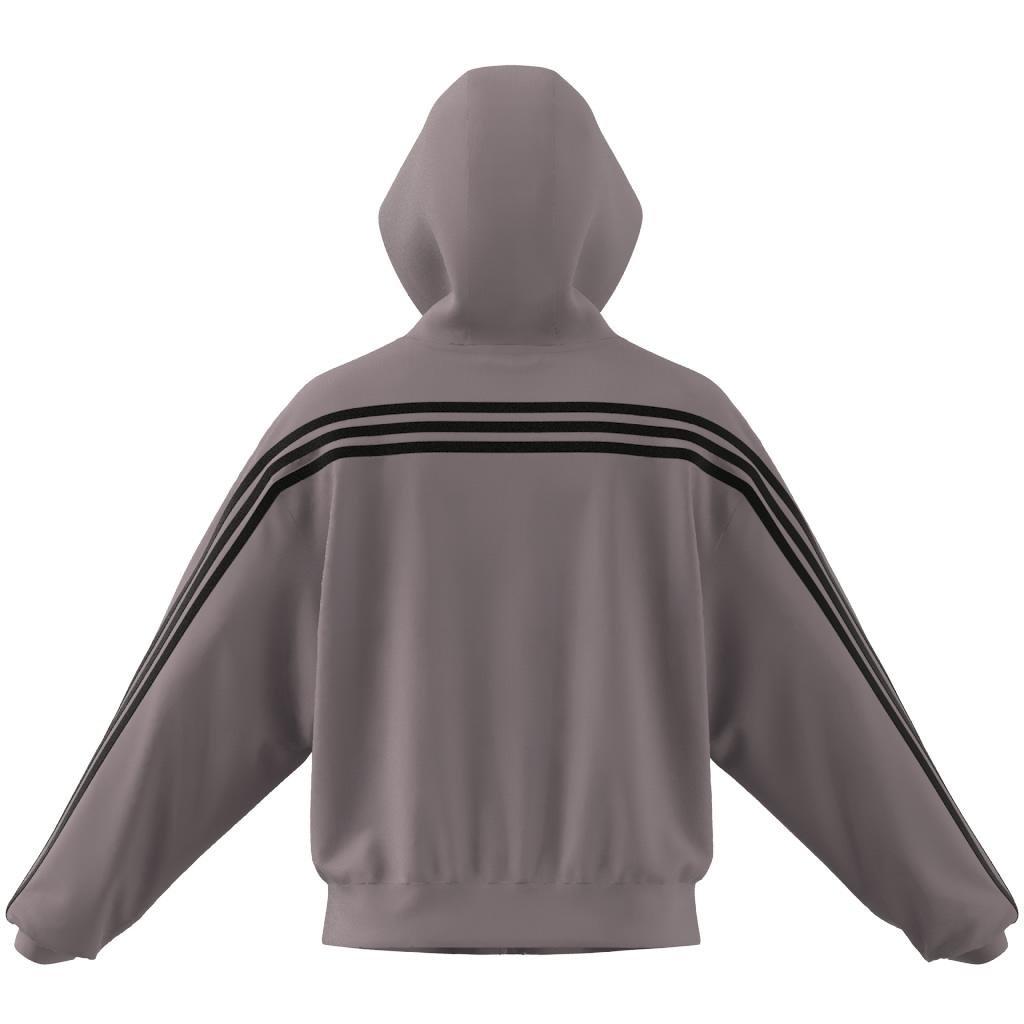 Future Icons 3-Stripes Full Zip Hoodie, Purple, A901_ONE, large image number 13