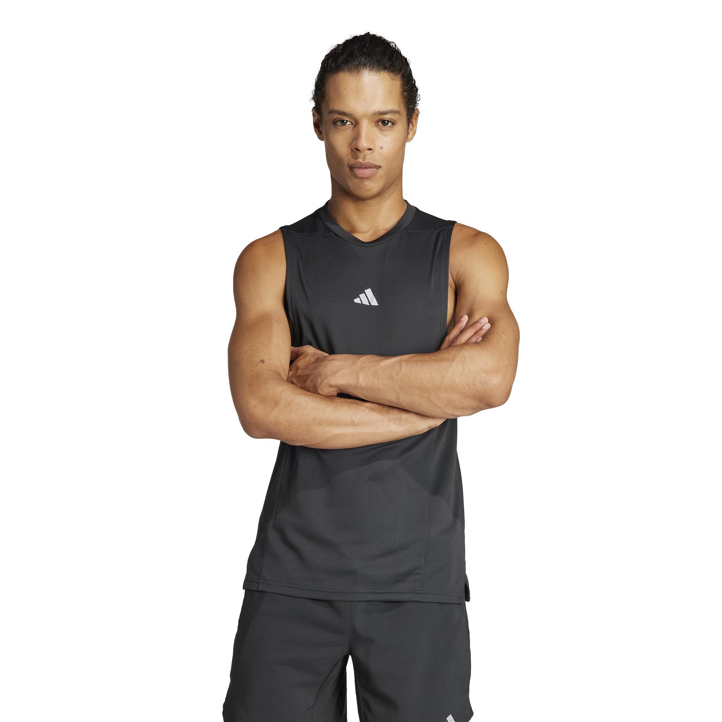 Designed for Training Workout HEAT.RDY Tank Top, Black, A901_ONE, large image number 14
