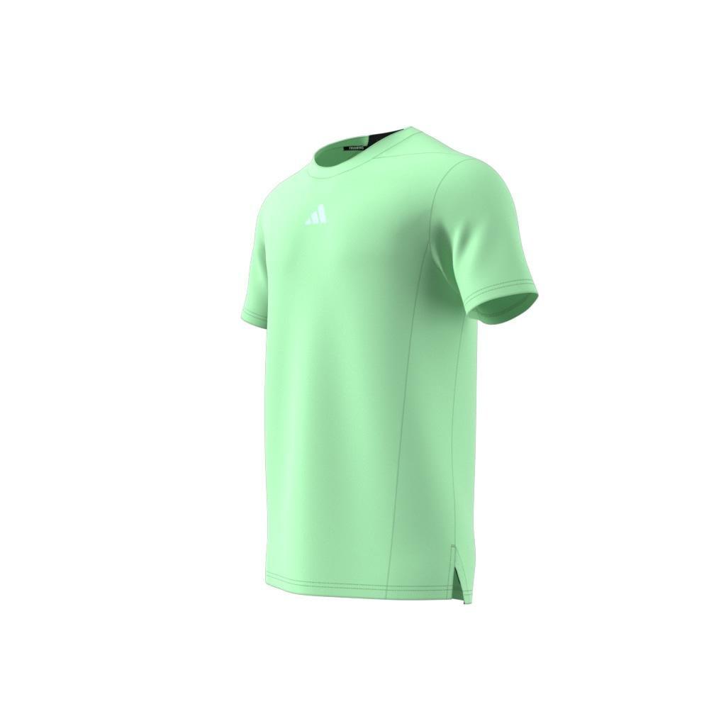 Designed For Training Hiit Workout Heat.Rdy T-Shirt, Green, , large image number 8
