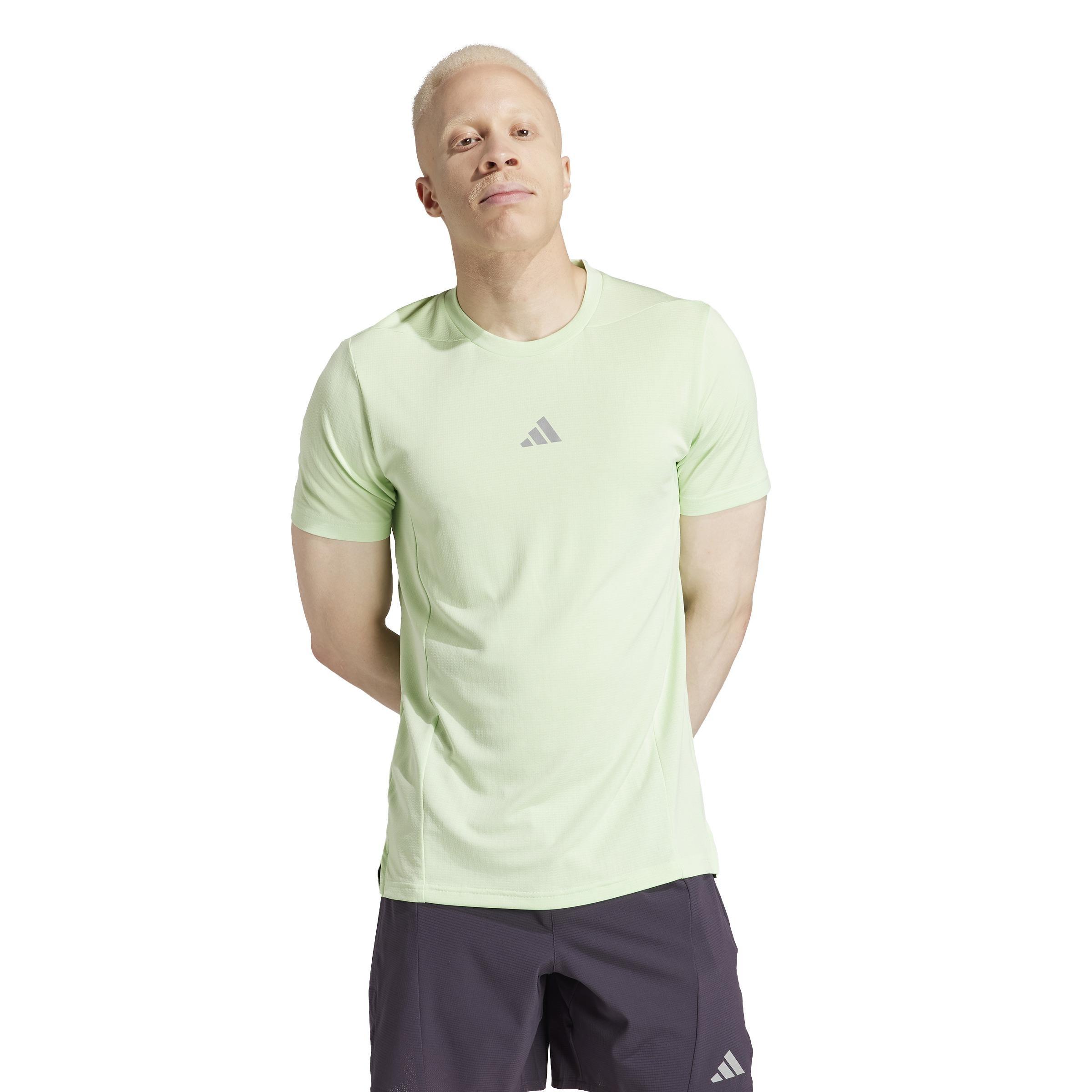 Designed For Training Hiit Workout Heat.Rdy T-Shirt, Green, A901_ONE, large image number 9