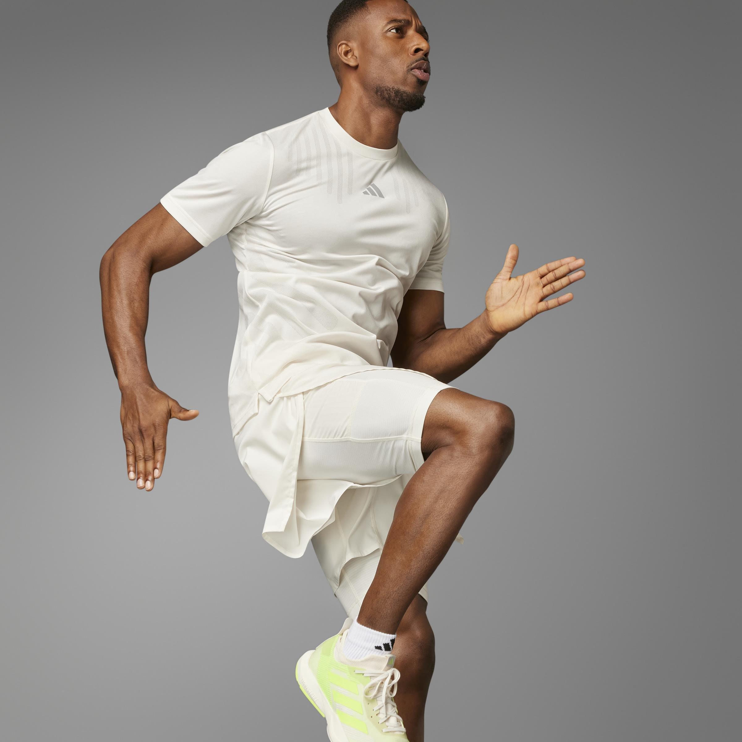 Hiit Airchill Workout T-Shirt, Beige, A901_ONE, large image number 7