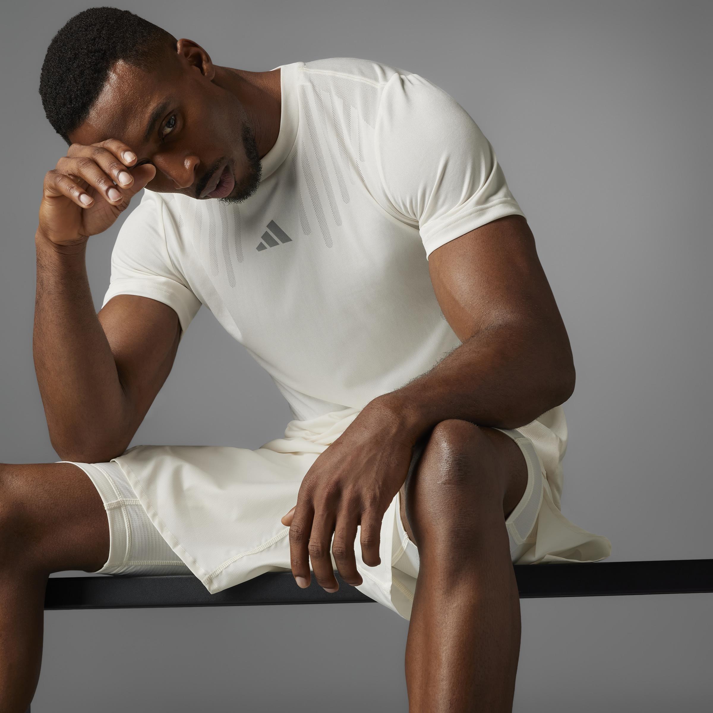 Hiit Airchill Workout T-Shirt, Beige, A901_ONE, large image number 13