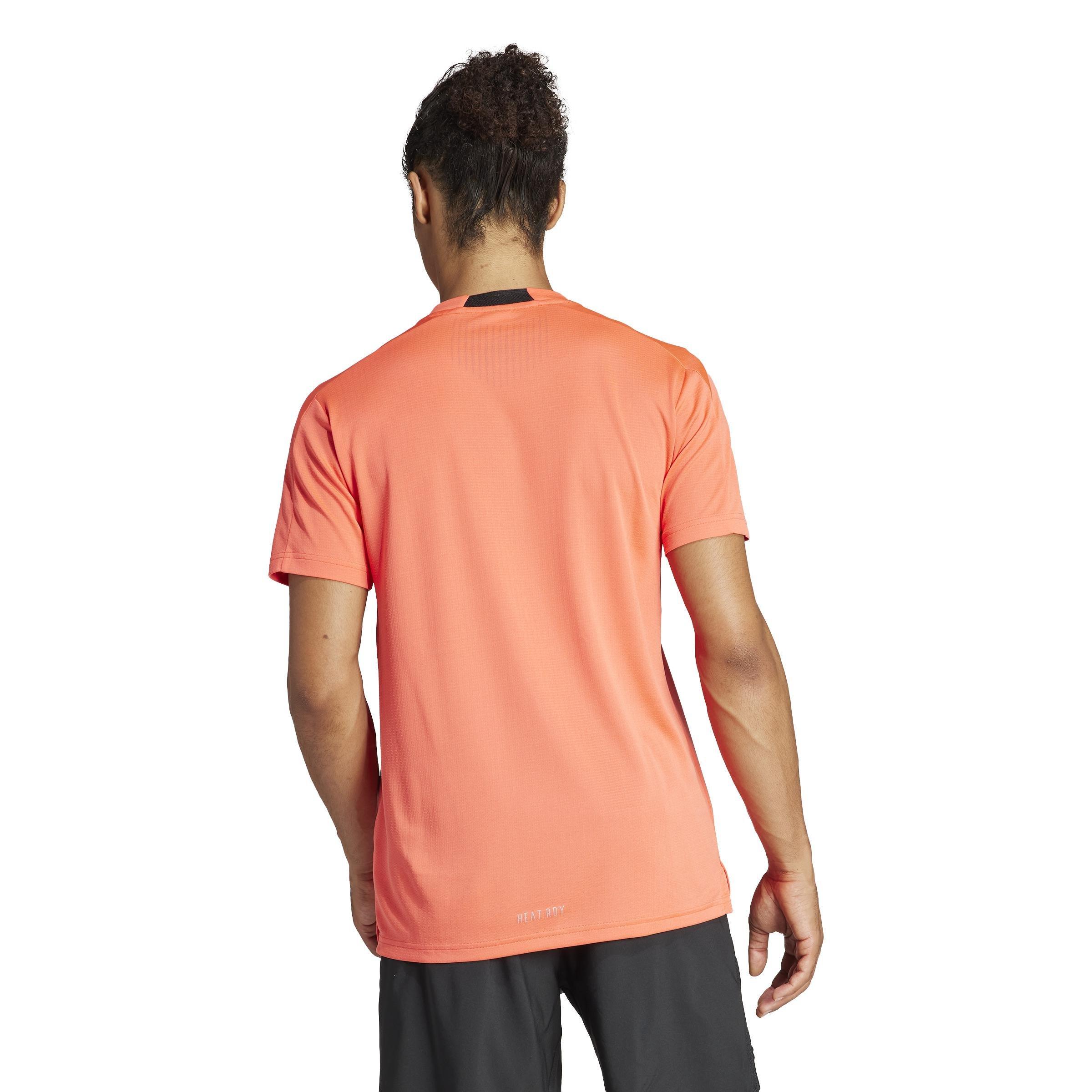 Designed for Training HIIT Workout HEAT.RDY T-Shirt, Red, , large image number 3
