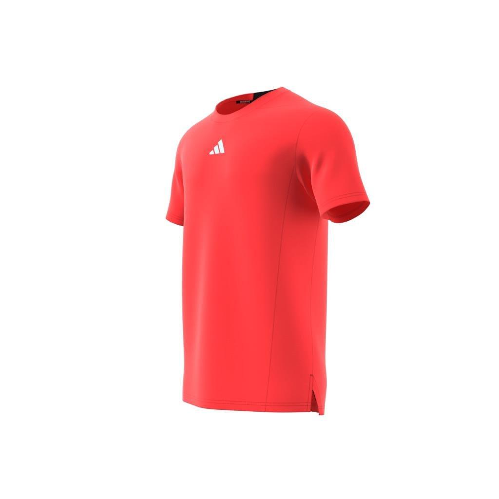 Designed for Training HIIT Workout HEAT.RDY T-Shirt, Red, , large image number 13