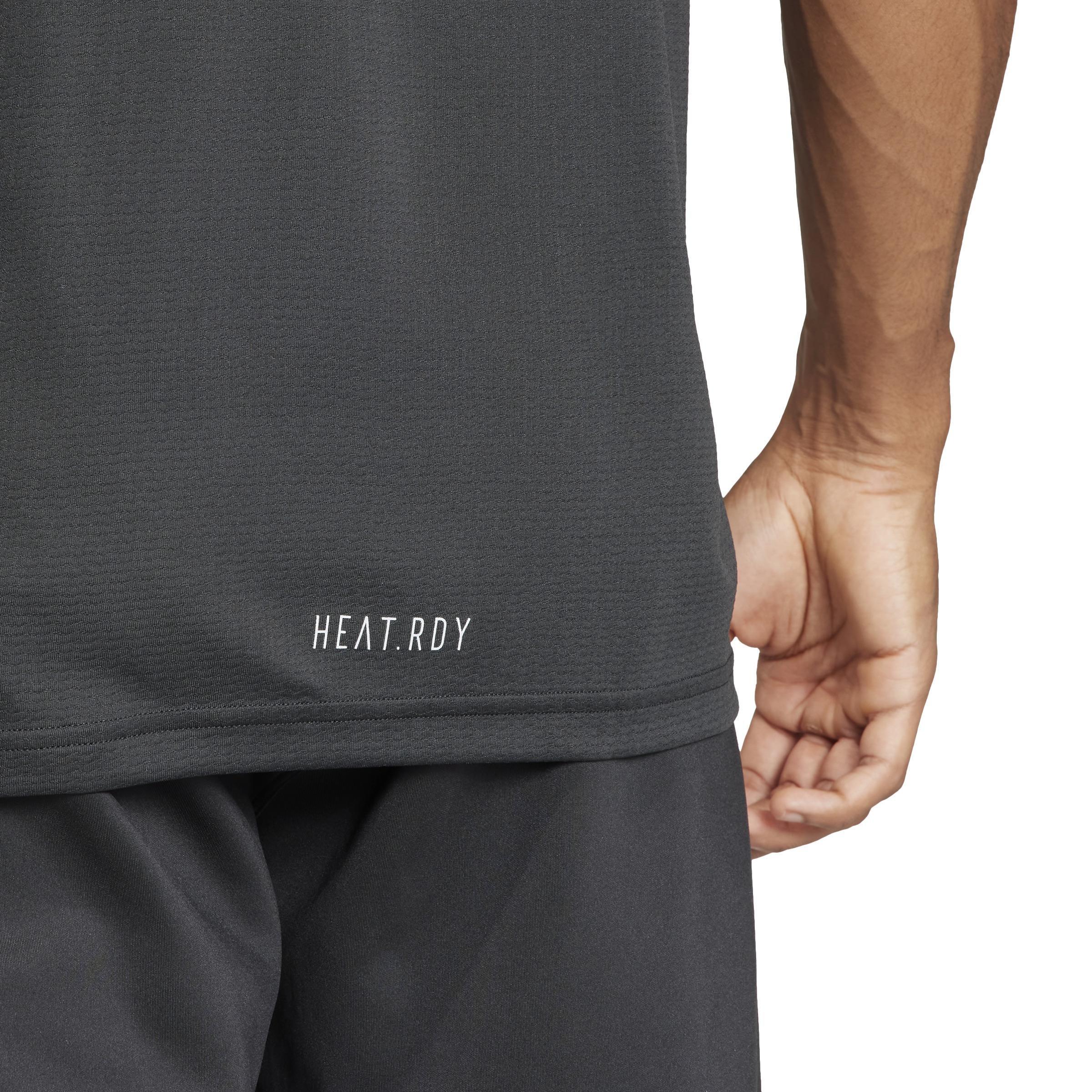 Designed for Training HIIT Workout HEAT.RDY T-Shirt, Black, A901_ONE, large image number 4