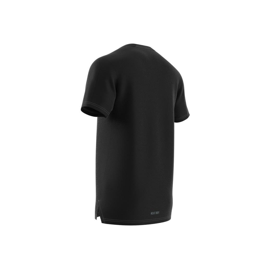 Designed for Training HIIT Workout HEAT.RDY T-Shirt, Black, A901_ONE, large image number 7