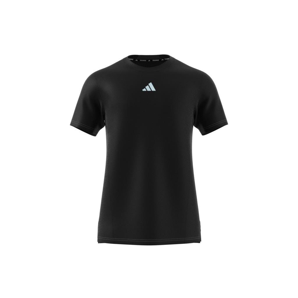 Designed for Training HIIT Workout HEAT.RDY T-Shirt, Black, A901_ONE, large image number 9