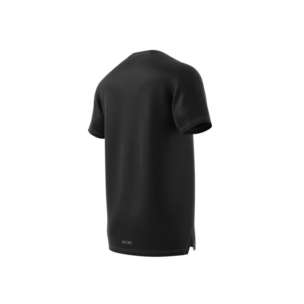Designed for Training HIIT Workout HEAT.RDY T-Shirt, Black, A901_ONE, large image number 10
