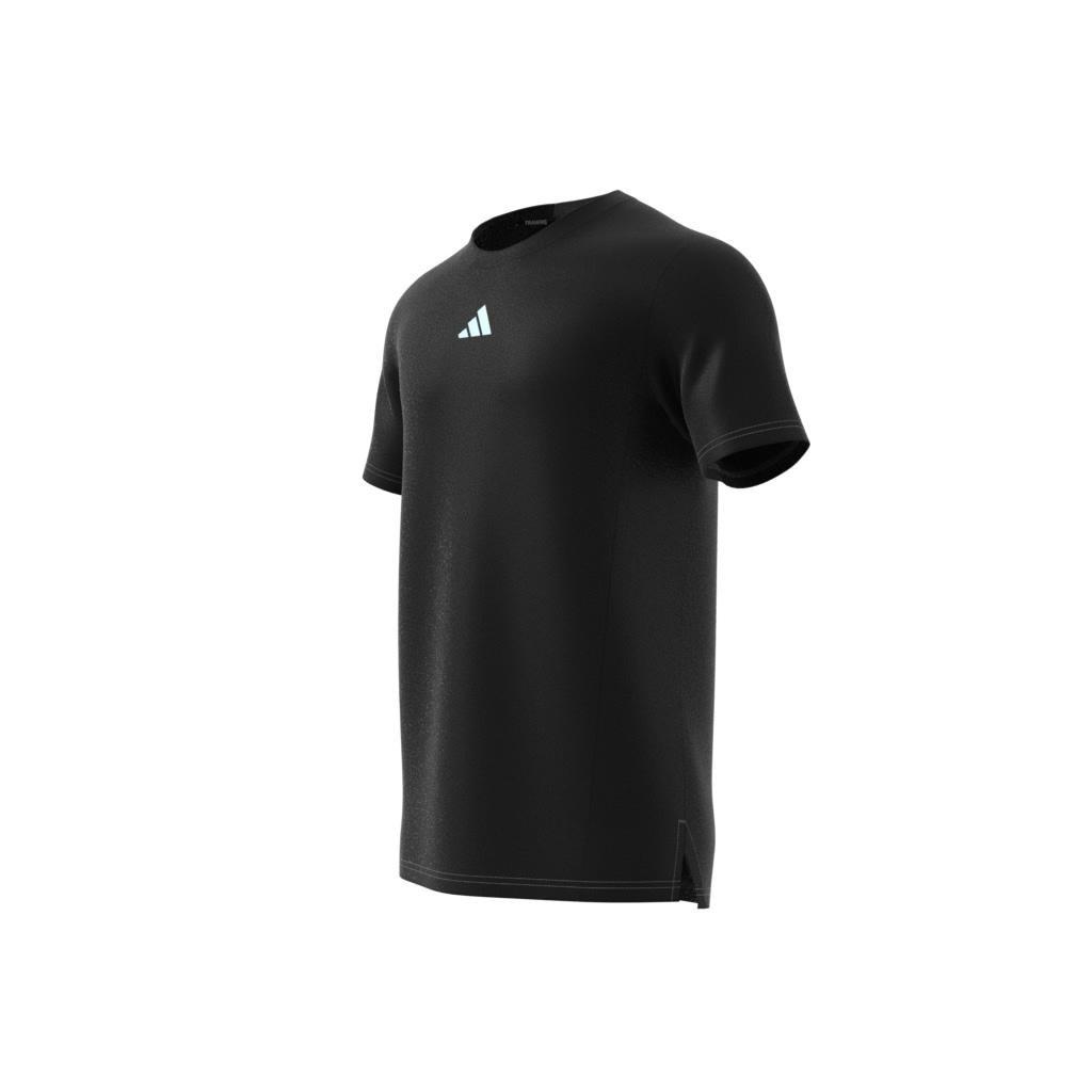 Designed for Training HIIT Workout HEAT.RDY T-Shirt, Black, A901_ONE, large image number 10