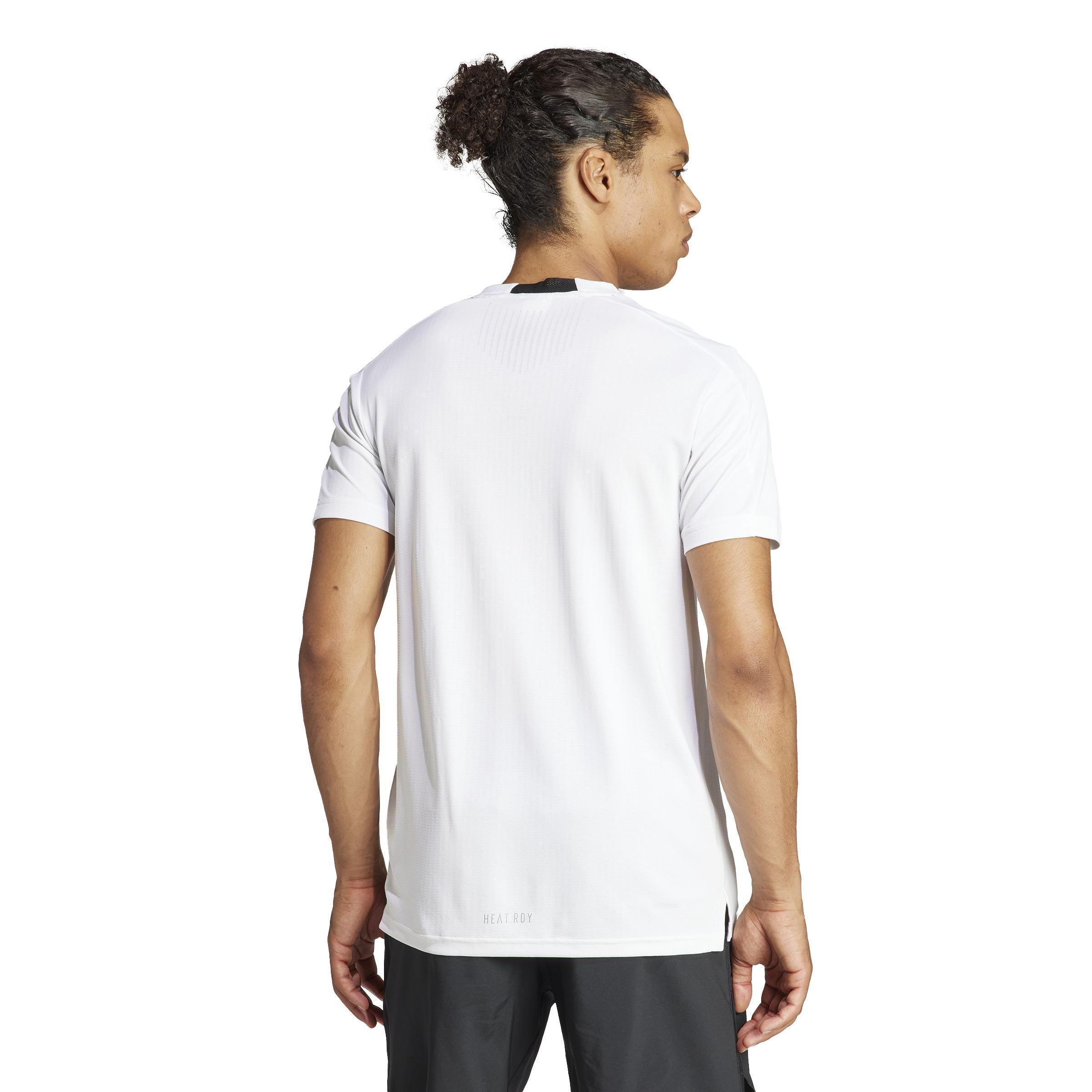 Designed for Training HIIT Workout HEAT.RDY T-Shirt, White, A901_ONE, large image number 3